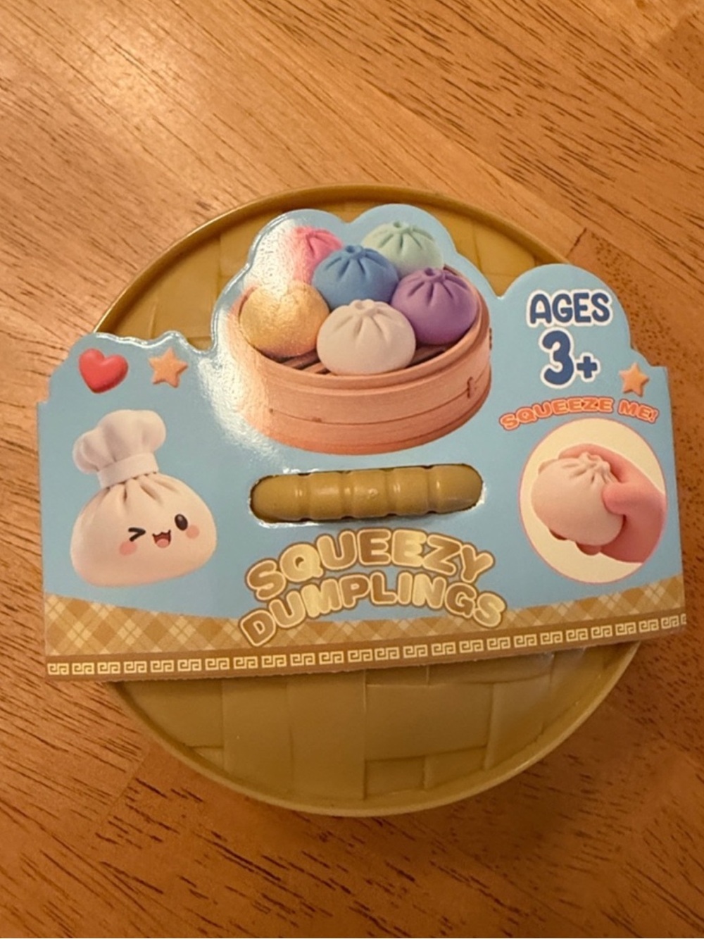 Squeezy Dumplings Kids Toy - Pastel Multi-Color Squeeze Set NWT TIK TOK FAMOUS